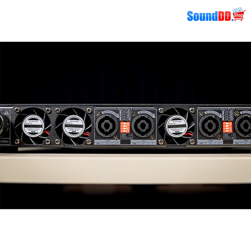 FEDYCO DX20:4 เพาเวอร์แอมป์ 4 ชาแนล 4 x 2500 วัตต์ ที่ 8 โอห์ม - Image 11