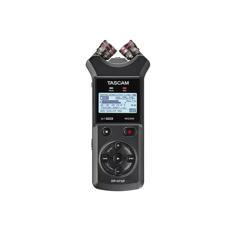 TASCAM DR-07XP ชุดไมค์บันทึกเสียง ไมโครโฟนสำหรับบันทึกเสียงพกพา