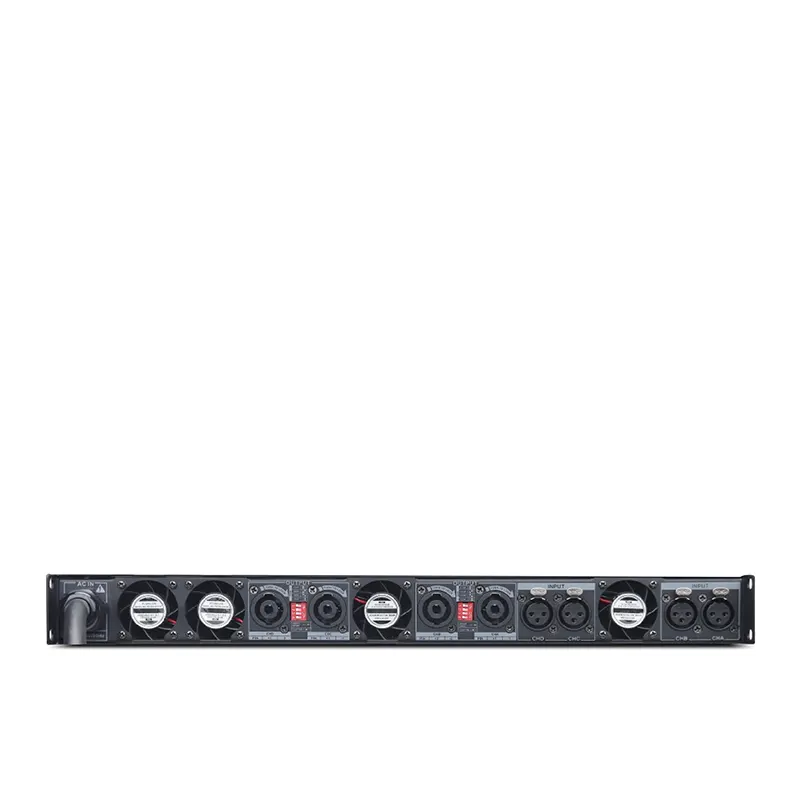 FEDYCO DX20:4 เพาเวอร์แอมป์ 4 ชาแนล 4 x 2500 วัตต์ ที่ 8 โอห์ม