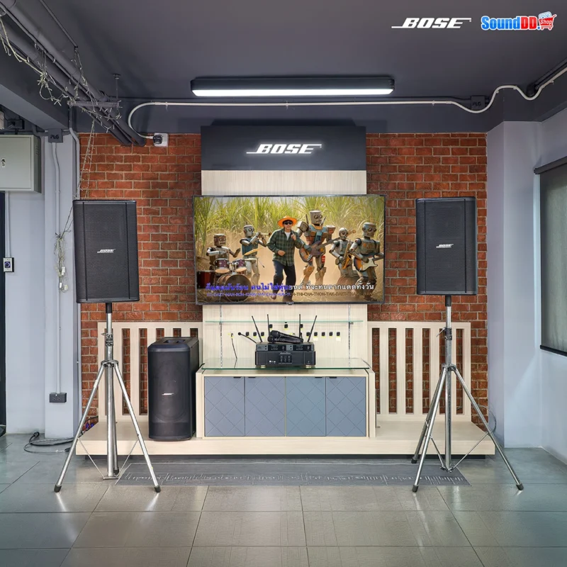 SHOWTIME Karaoke Set 2 ( ลำโพง BOSE SHOWTIME SK12 + ลำโพงซับ BOSE SUB2 + แอมป์ SOUNDVISION DKA-900 + ไมค์ลอย SOUNDVISION SU-990D/HTP ) - Image 2
