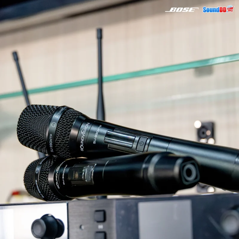 SOUNDVISION SU-990D/HTP ชุดไมค์ลอยดิจิตอล มือถือคู่ ย่าน UHF (รุ่นใหม่ เปลี่ยนหัวไมค์ได้) - Image 2