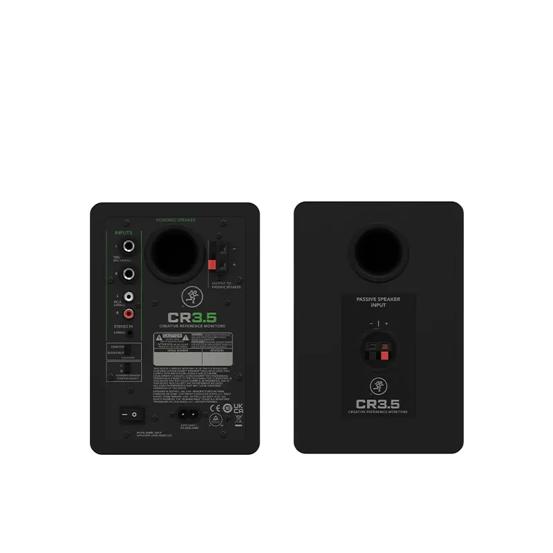 MACKIE CR3.5 ตู้ลำโพงมอนิเตอร์ สตูดิโอ 3.5 นิ้ว 50 วัตต์ พร้อมระบบปรับโทนเสียง