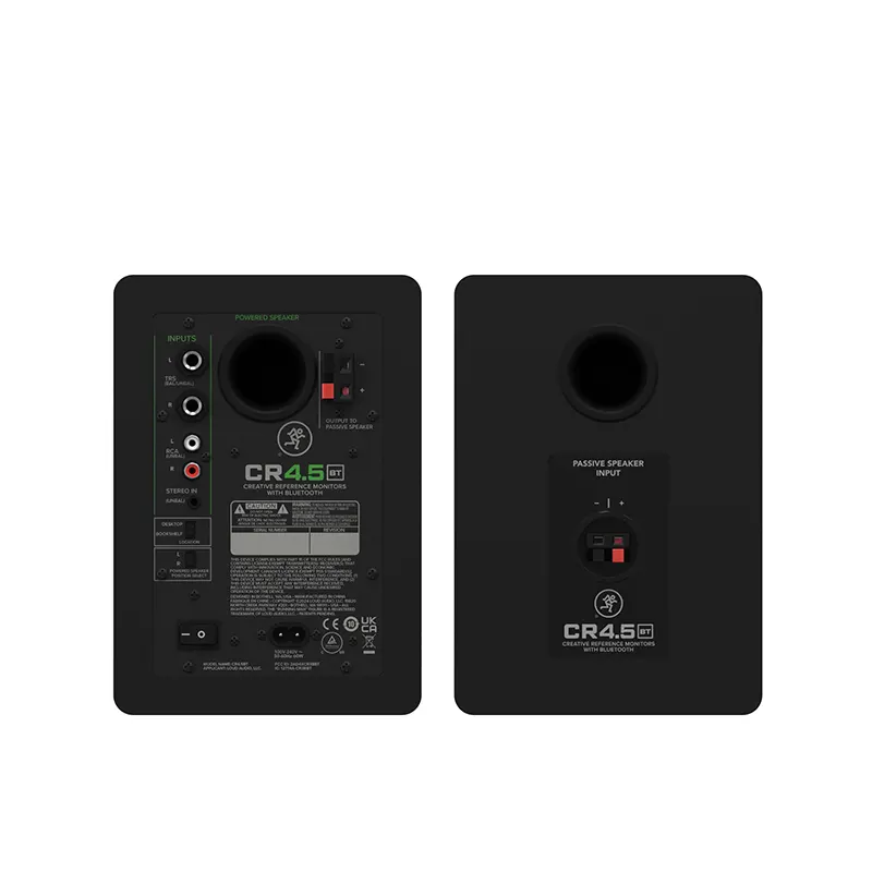 MACKIE CR4.5BT ตู้ลำโพงมอนิเตอร์ สตูดิโอ 4.5 นิ้ว 50 วัตต์ พร้อมระบบ Tone Control และ Bluetooth
