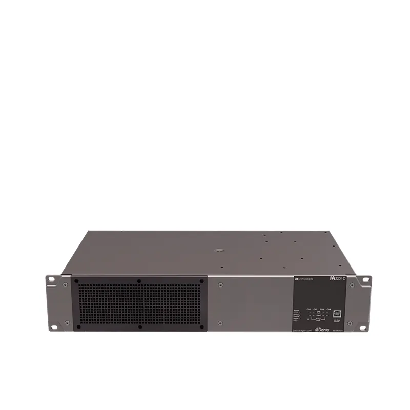 dBTechnologies IA3204 D เพาเวอร์แอมป์ 4 ชาแนล 3200 วัตต์ รองรับระบบเครือข่าย Dante®