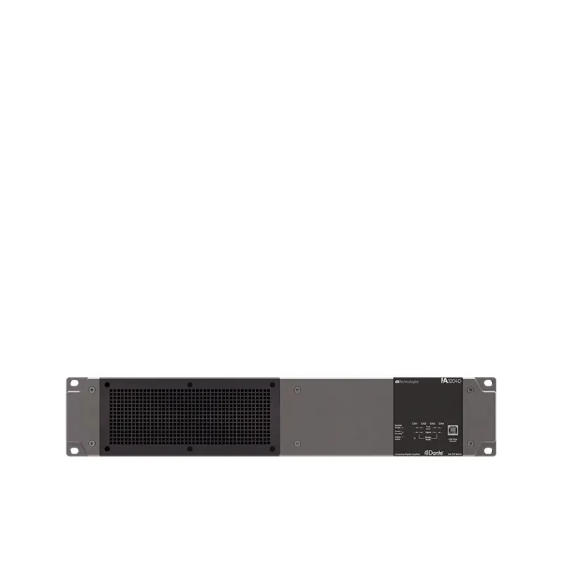 dBTechnologies IA3204 D เพาเวอร์แอมป์ 4 ชาแนล 3200 วัตต์ รองรับระบบเครือข่าย Dante®