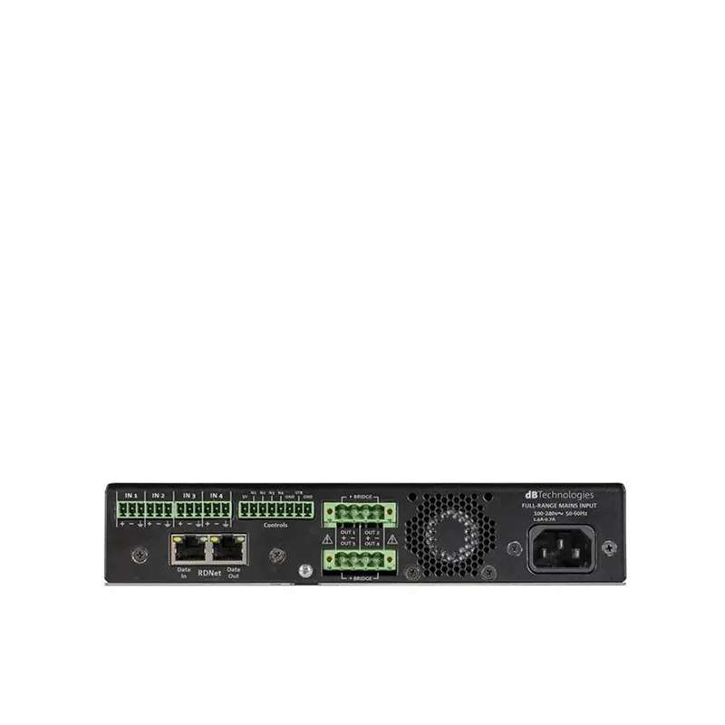 dBTechnologies IA504 R เพาเวอร์แอมป์ 4 ชาแนล 280 วัตต์
