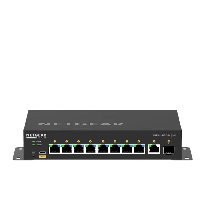 NETGEAR GSM4210PD 8x1G PoE+ 110W and 1xSFP+ Managed Switch